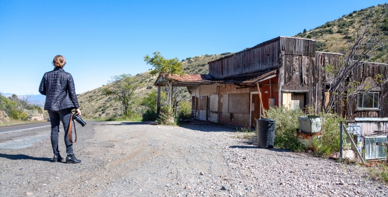 a photographer observes closed 24-hour marker